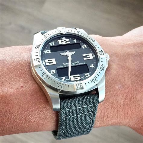 change breitling bracelet|Breitling aerospace strap for sale.